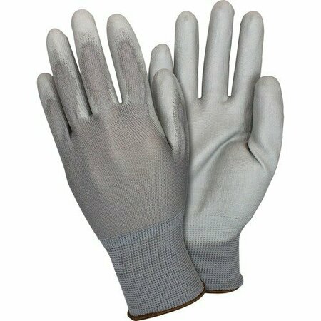 THE SAFETY ZONE GLOVE, NYLON, PUCOATED, SM SZNGNPUSMGY